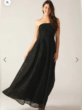 NWOT Flying Tomato strapless maxi dress